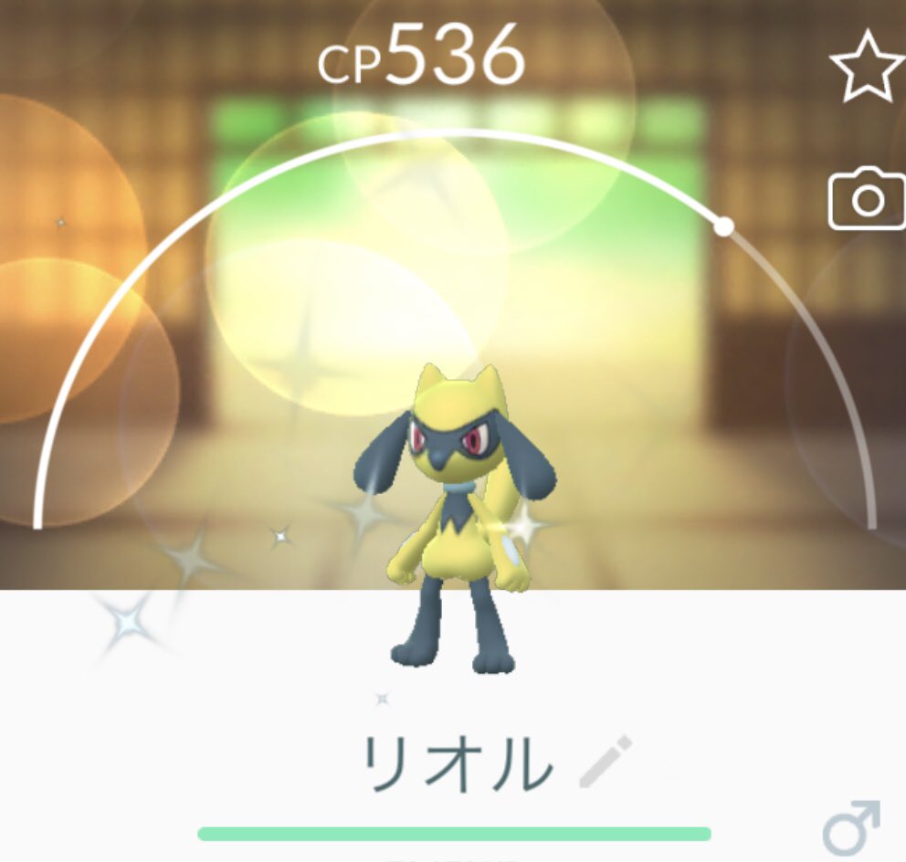 ポケモン go リオル 色 違い