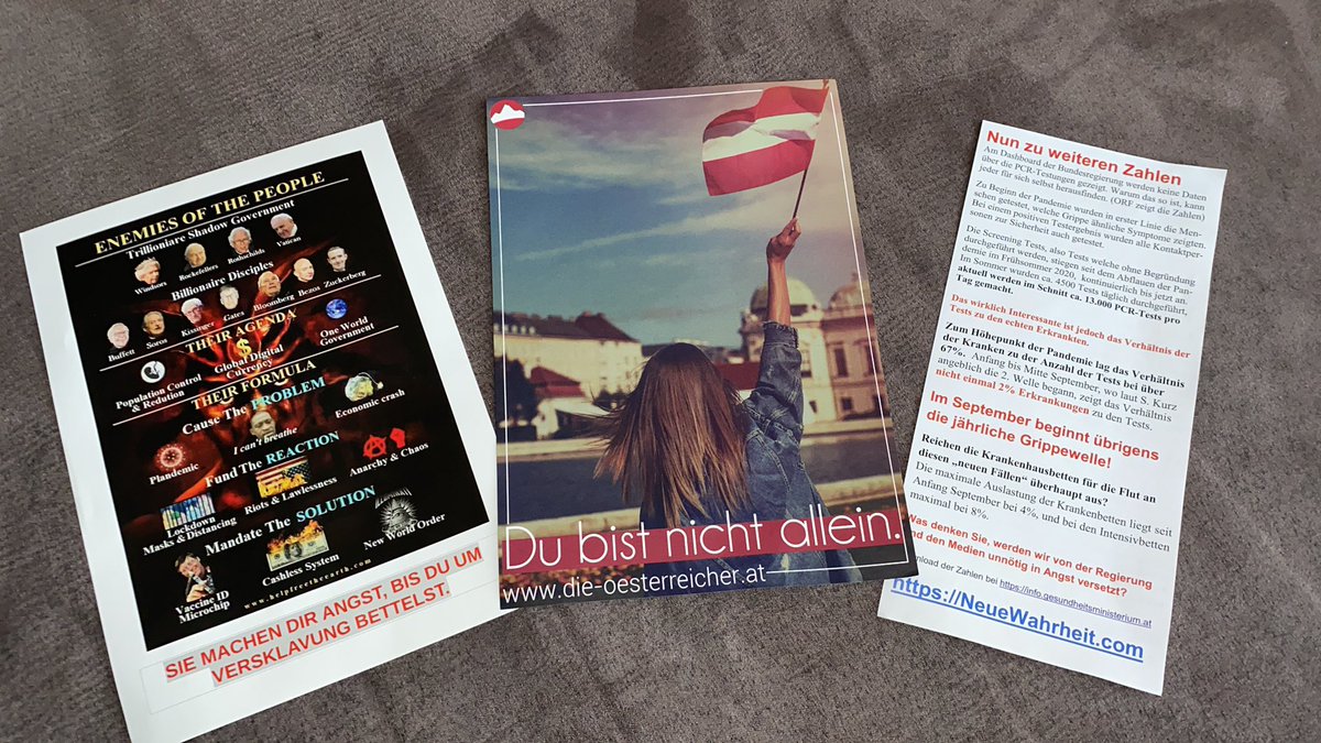Bum... gerade im Briefkasten gefunden...
Leider haben die neuen Patrioten nicht geklingelt. Darüber hätte ich doch gerne am Sonntagnachmittag diskutiert.