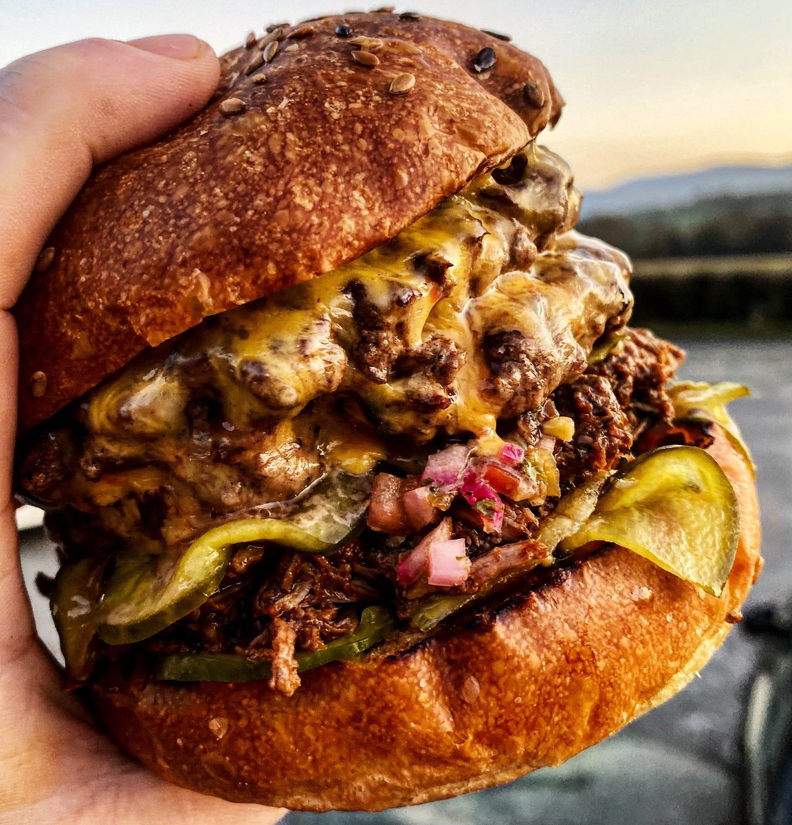 HillsBrecon's tweet photo. So excited to be open again from Tuesday with a new menu 😍🍔❤️ https://t.co/Qq37uGhSyF
