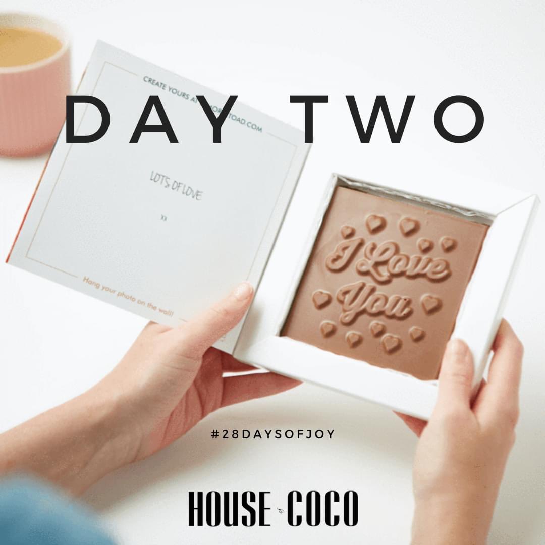 House_of_Coco's tweet photo. On day two we brought joy by giving 5 members of the group a personalised letterbox chocolate delivery from @MorseToad_Gifts and it really made their day! https://t.co/j5TQq73rx2 #28DaysofJoy https://t.co/6wNkXYP2Vx