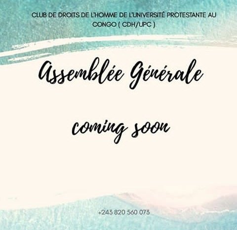 Club de Droits de l'Homme de l'UPC tweet media