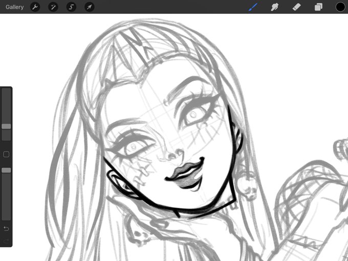 praying that i dont ruin the lineart 