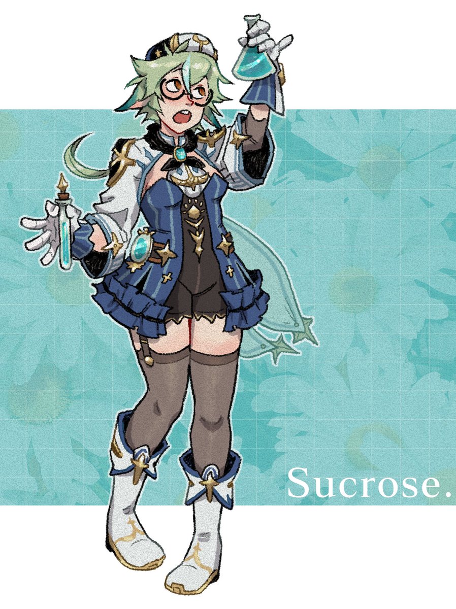 ivanriyu_06's tweet photo. Yes sucrose. More sucrose. I breathe sucrose. #genshinimpactfanart https://t.co/CjN77psIS5