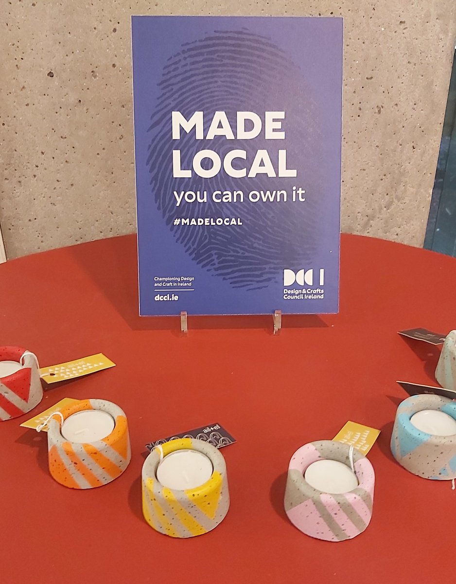 glucksman's tweet photo. Our Designer of the Week is the wonderful @ailandeldesign! 

These gorgeous tealight holders are a perfect gift! They are also handmade in Aileen's workshop in Dublin!

(P.S. We are now offering a click and collect service 🛍️)
#MadeLocal #LoveWhatYouGive

https://t.co/kxwdLgSusJ https://t.co/3zZHRaDWbf