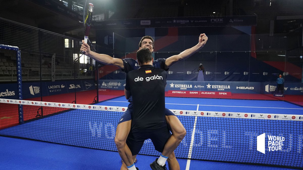 GALÁN Y LEBRÓN CAMPEONES DEL ALICANTE