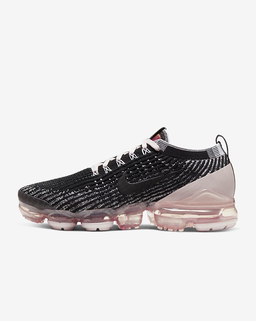 nike air vapormax flyknit 3 black and pink