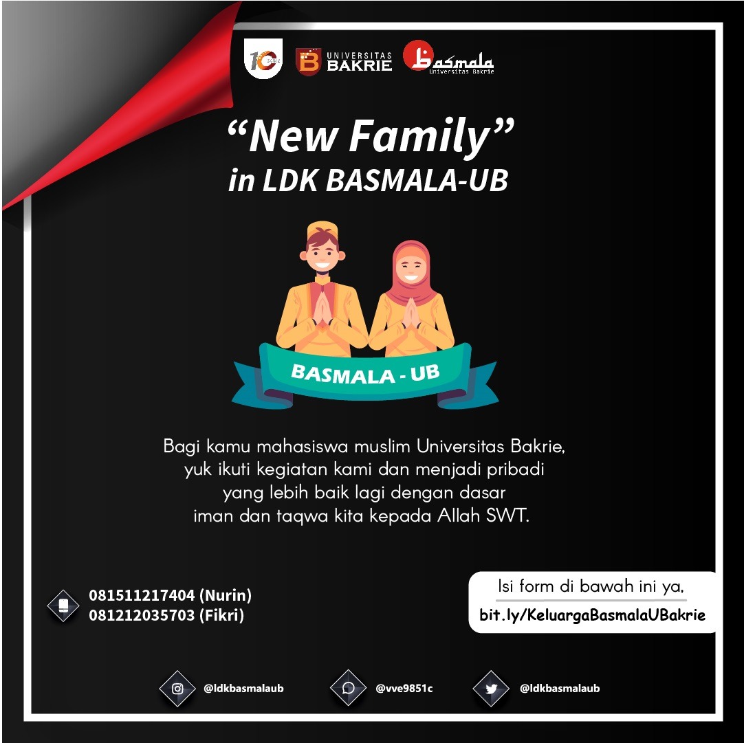 LDK Basmala Univ. Bakrie tweet media