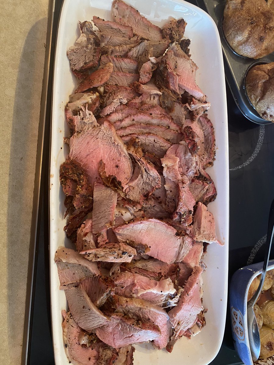 Prime rib, slow cooked in the Weber. Perfect winter braai on this lazy Sunday afternoon. Fall off the bone, melt in the mouth. #ratemybraai <a href="/ratemybraai/">#RateMyBraai</a>