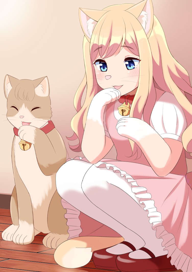 트위터의 Roina 님 装着している人間を猫に変身させる首輪 無意識に舐めていた彼女の手は いつの間にか猫の手になっていた 트위터의 Roina 님 装着している人間を猫に変身させる首輪 無意識に舐めていた彼女の手は いつの間にか猫の手になっていた