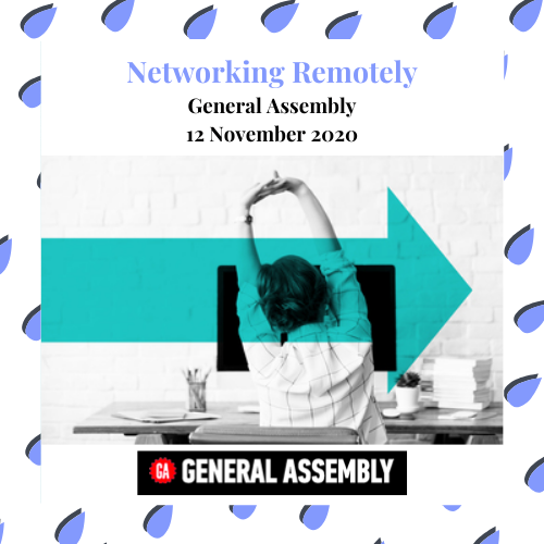 CoffeesCocktail's tweet photo. Our suggestions of the week on online networking! 1. @GA_London webinar 'Networking Remotely' on 12 November. Networking strategy coach Stephanie Thoma... https://t.co/GeidjZ9JR6