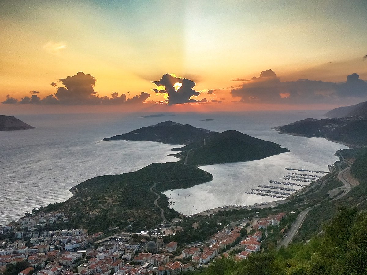 Uyuyan dev dağı, kaş 🧡