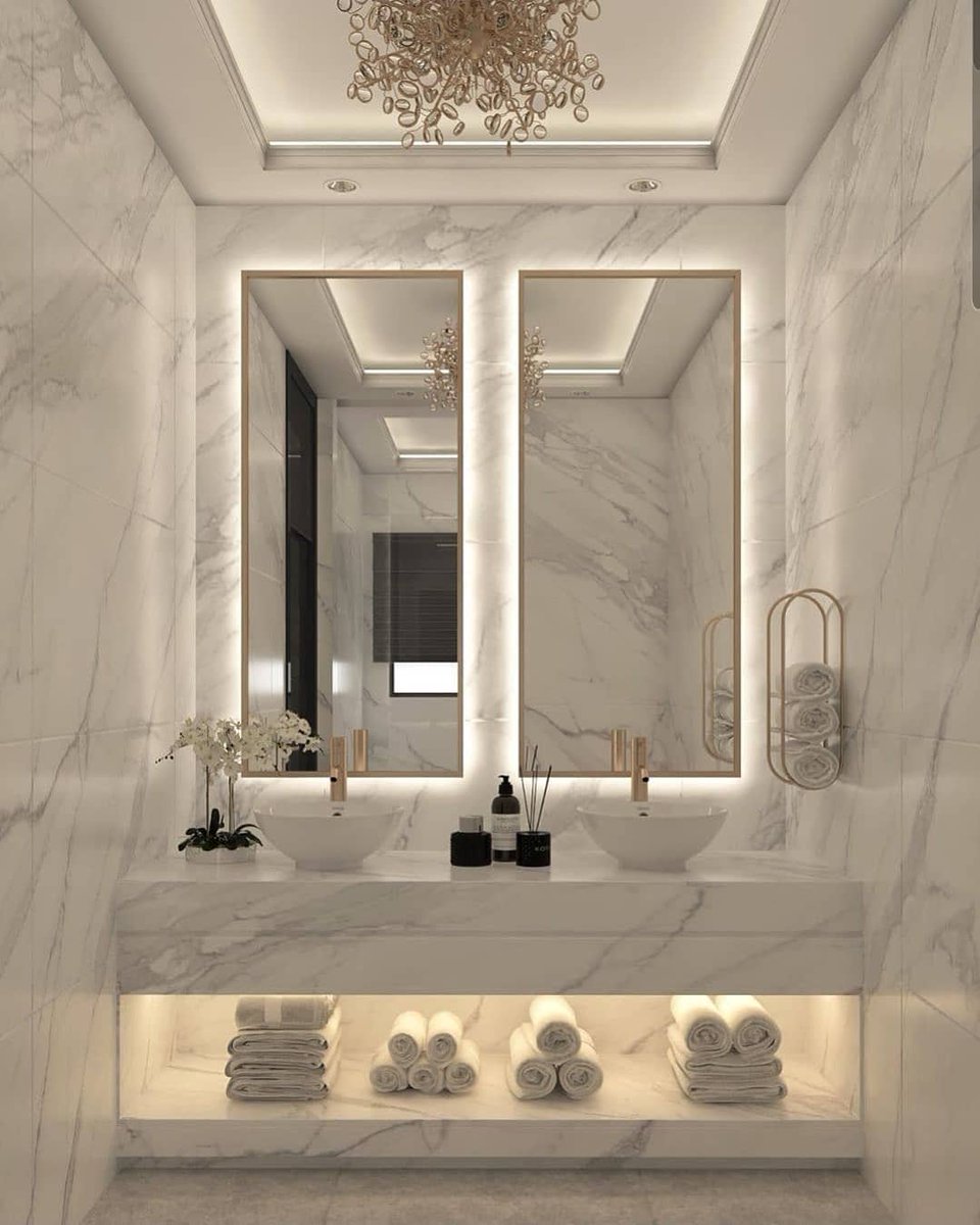 OfficialPLT's tweet photo. NEED this bathroom 😍(thehauteinteriors) https://t.co/p08aSBKiuG