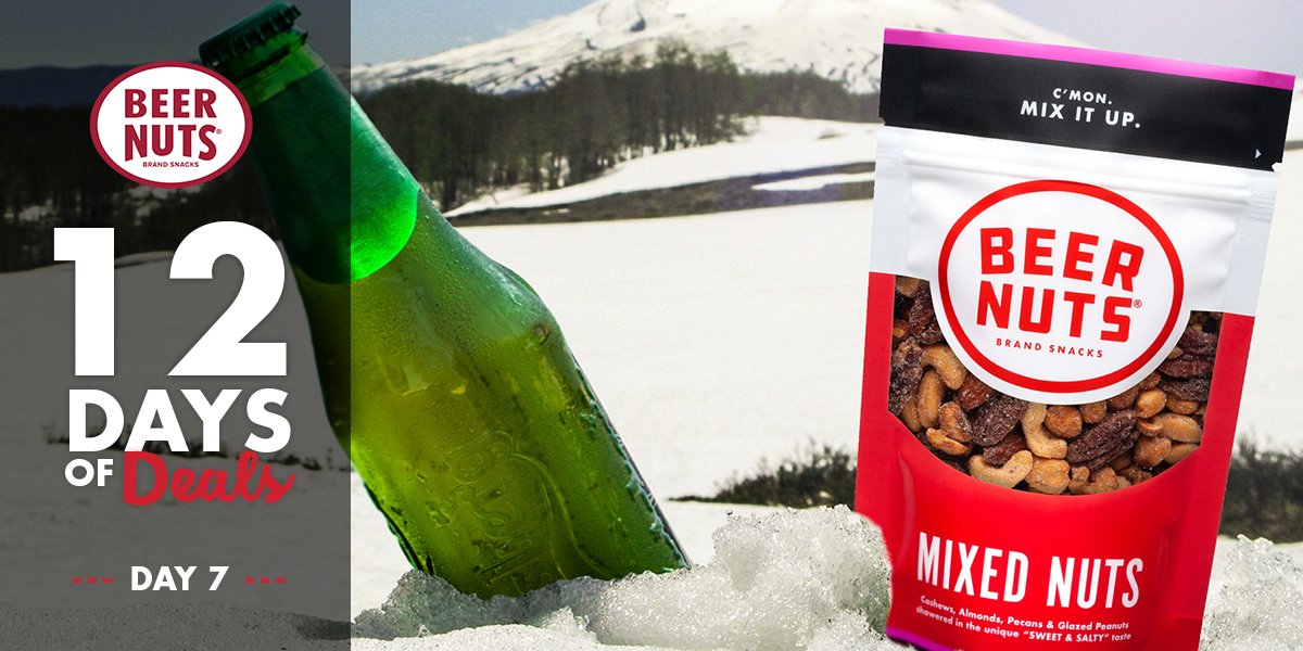 We're cracking open a few new deals to end this weekend!

For Day 7 of 12 Days of Deals we're taking 30% OFF some of our gift bundles and snacks to kickstart your holiday shopping or for a little something extra to treat yourself to.

SHOP: beernuts.com/collections/12…