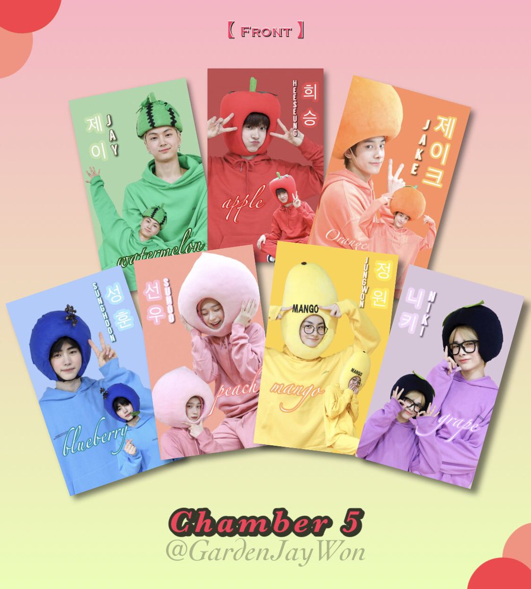 GardenJayWon's tweet photo. #ENHYPEN_IS_COMING #Photocards @ENHYPEN_members #엔하이픈
•
#Chamber_5 #SET_D
•
• https://t.co/GiTWwdSbXY