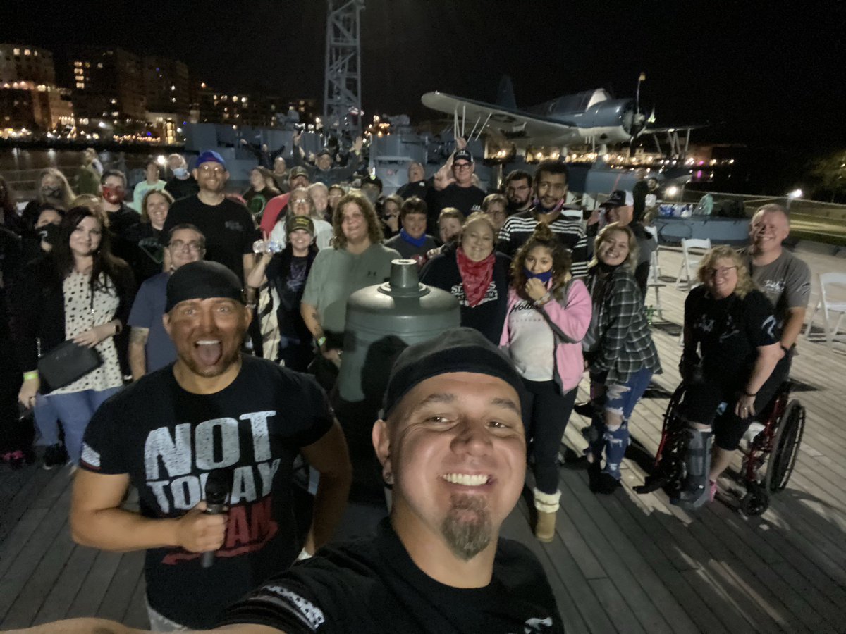 Wraith_Chasers's tweet photo. Much love to everyone that came out to ghost hunt The Battleship NC with us last night! BIG shout out to Chad and the Ghost Hunt Weekends Crew for putting on another incredible event!
#WraithTour2020
#GhostHuntWeekends https://t.co/iQ7yufAvvp