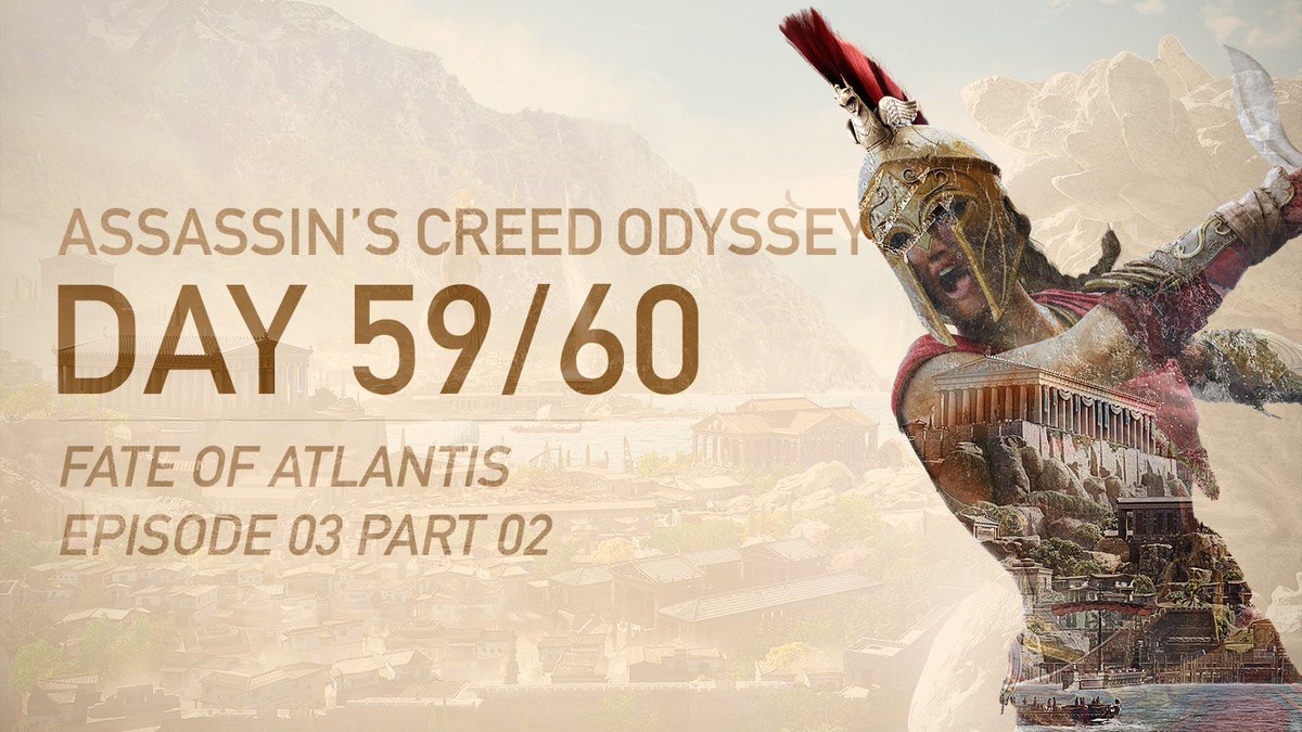 AC_Marathon's tweet photo. Today we finish up the Fate of Atlantis DLC of Assassin’s Creed Odyssey, with Part 2 of Episode 3. https://t.co/d6FY3uqiXF https://t.co/1gd9NfI2jH
