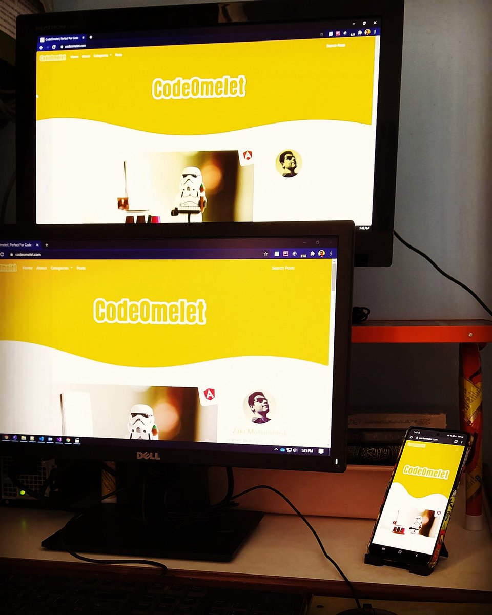 CodeOmelet67's tweet image. From here it begins 😃 #codeomelet