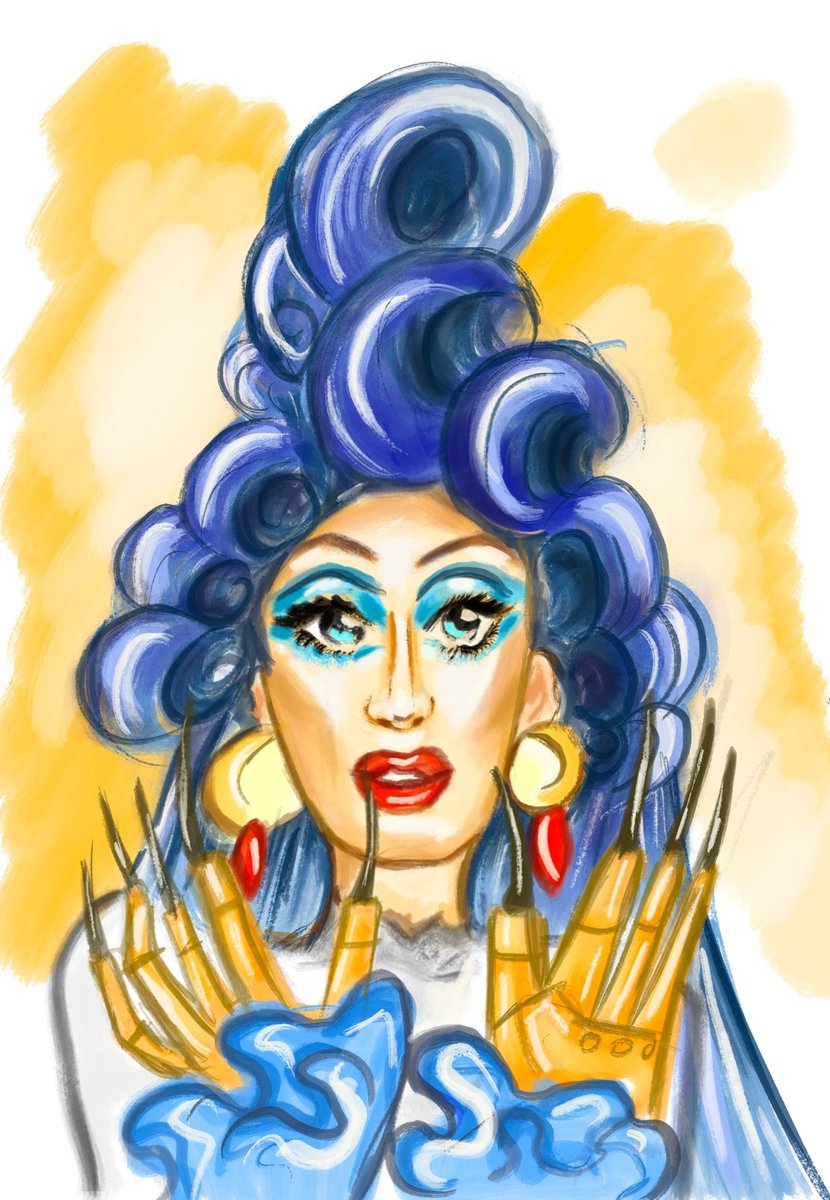 aisha_xx99's tweet photo. I fell in love with @RoemService ever since I saw this look ❤️❤️
#roem #teamroem #dragraceholland #fanart #art #dragrace https://t.co/veKBLExpvF