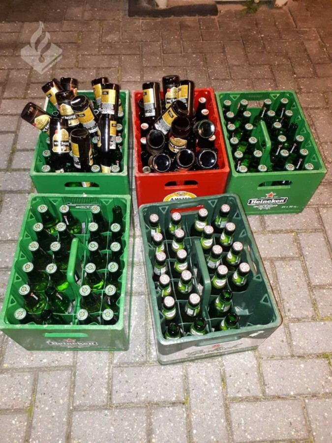 Honderden negatieve reacties na post van politie: 5 kratten bier in beslag genomen - #Corona #Groningen -..