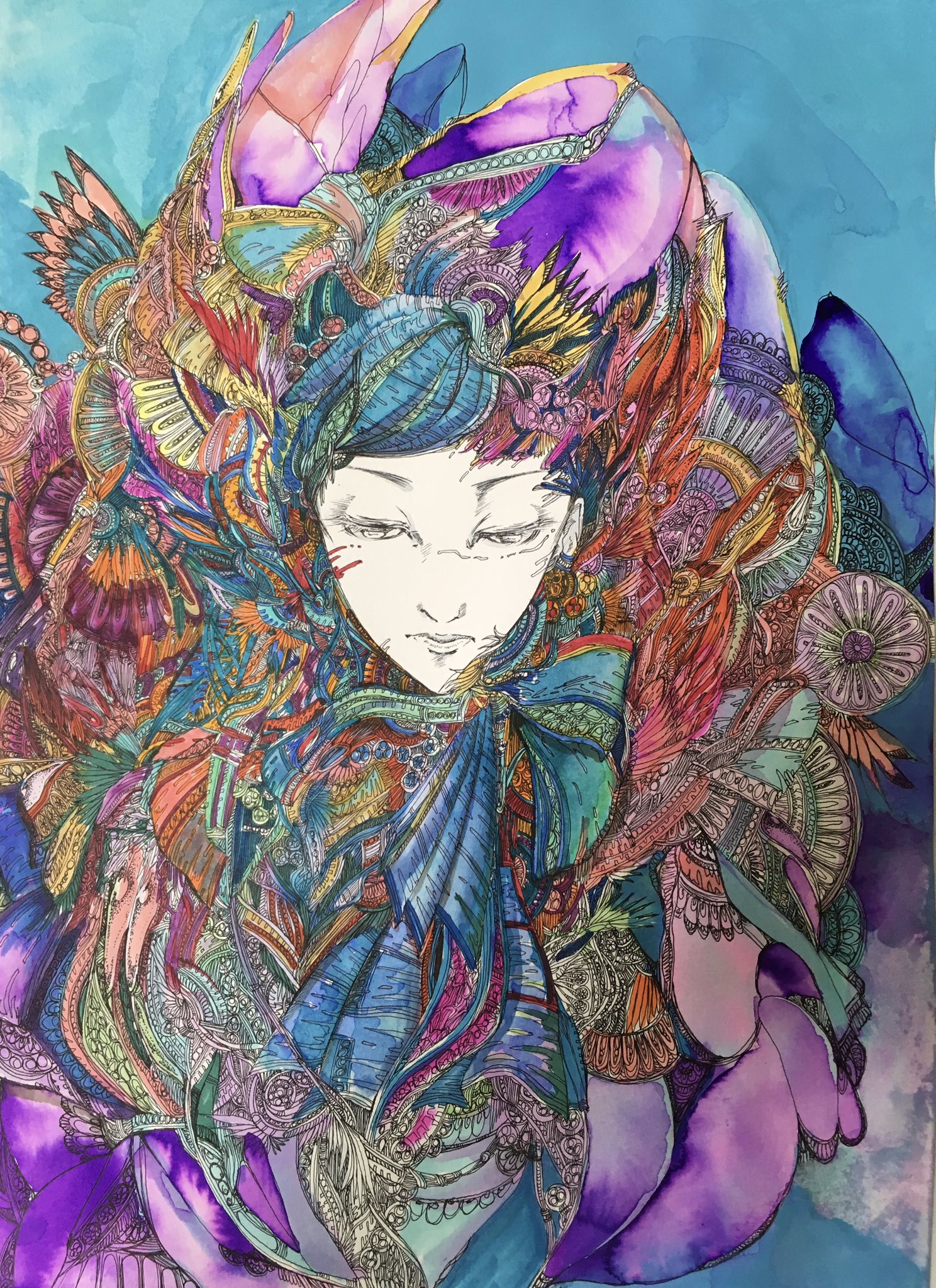 細密画   絵画 3年保証』 どうしてこんなに色っぽい？恋愛をテーマとした