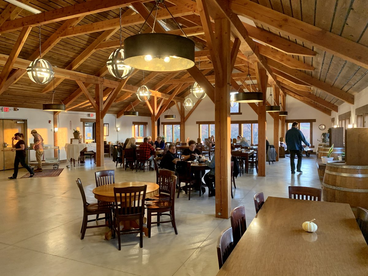 Yesterday was a spectacular day in WNY, with temps in the upper 60's and a beautiful sunset.   Today we are expecting more of the same!  Stop by for a glass of wine or local craft beer - indoors or out, it's going to be a great day!