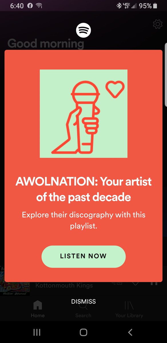 HookedOnVolume's tweet photo. @awolnation doesn't feel like it's been a decade  but who am I to argue @Spotify ... Time flies when you're having fun I guess, thanks for the tunes brother. https://t.co/NXnOOoxUtJ