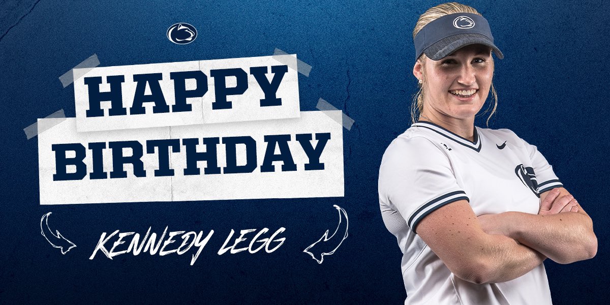 PennStateSB's tweet photo. Happy birthday @kennedylegg! 🥳

#WeAre https://t.co/w2EmZkVQy6