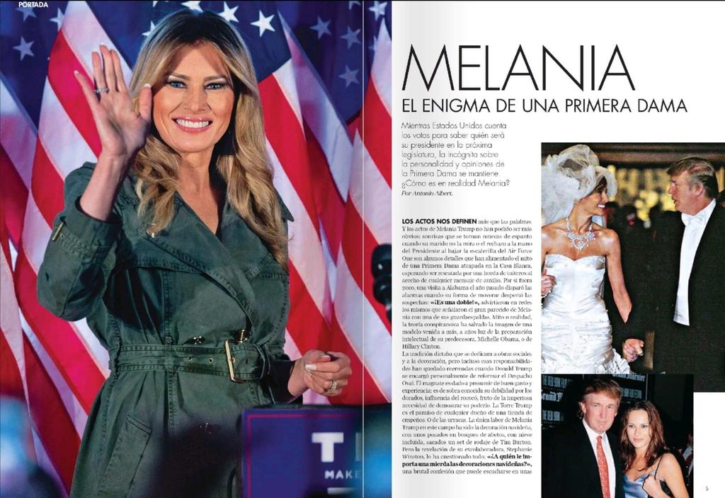_antonioalbert's tweet photo. ¿Aguantará #MelaniaTrump hasta la salida oficial de la Casa Blanca? Otro de los misterios que envuelven a la Primera Dama...
Hoy en @Revistacorazon
¿Melania libre?
#savemelania
#melaniaisfree
#Melania
#FelizDomingo
#Elecciones2020
#Elecciones https://t.co/su13hwJysA