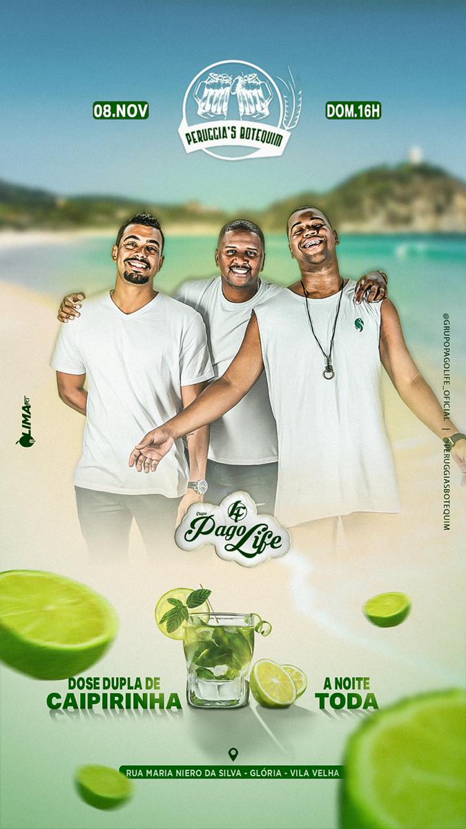 peruggias's tweet photo. Domingo é dia de muito samba e pagode 🔥🙌🏾

• @grupopagolife_oficial e convidados 

Dose dupla de caipirinha 🤪

#peruggiasbotequim #pagode #samba #musicbar #bar #boteco https://t.co/TbBQvkQqU3
