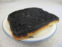 Number 30Burnt toastAt best - would cause your hair to go curly (a threat, not an incentive). At worst - a mysterious, agonising slow death
