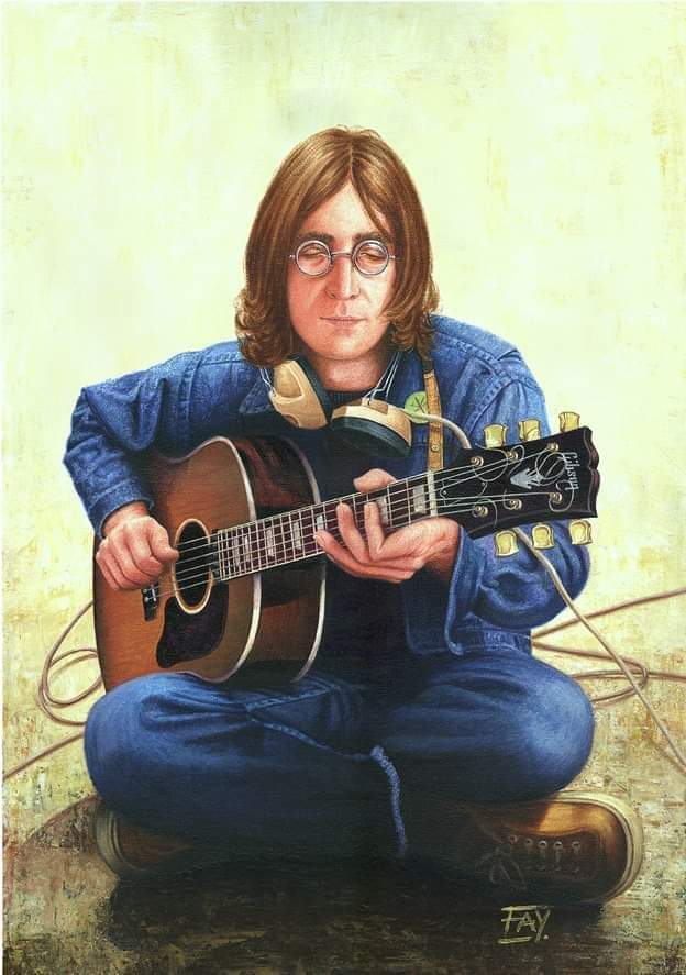 GuermanPiedra's tweet photo. "Vivimos en un mundo donde nos escondemos para hacer el amor, mientras la violencia se practica a plena luz del día".
Jhon Lennon. https://t.co/S9Fr0AOqBN