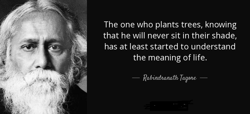 kansenclub's tweet photo. #KansenClubQuote
“The one who plants trees, knowing that he will never sit in their shade, has at least started to understand the meaning of life.” - Gurudev #RabindranathTagore ji
#IndianClassicalMusic #music #art #culture https://t.co/k5jQagaoM5