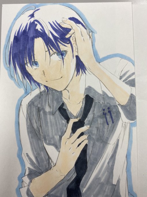 先輩に描いてもらった絵😘 