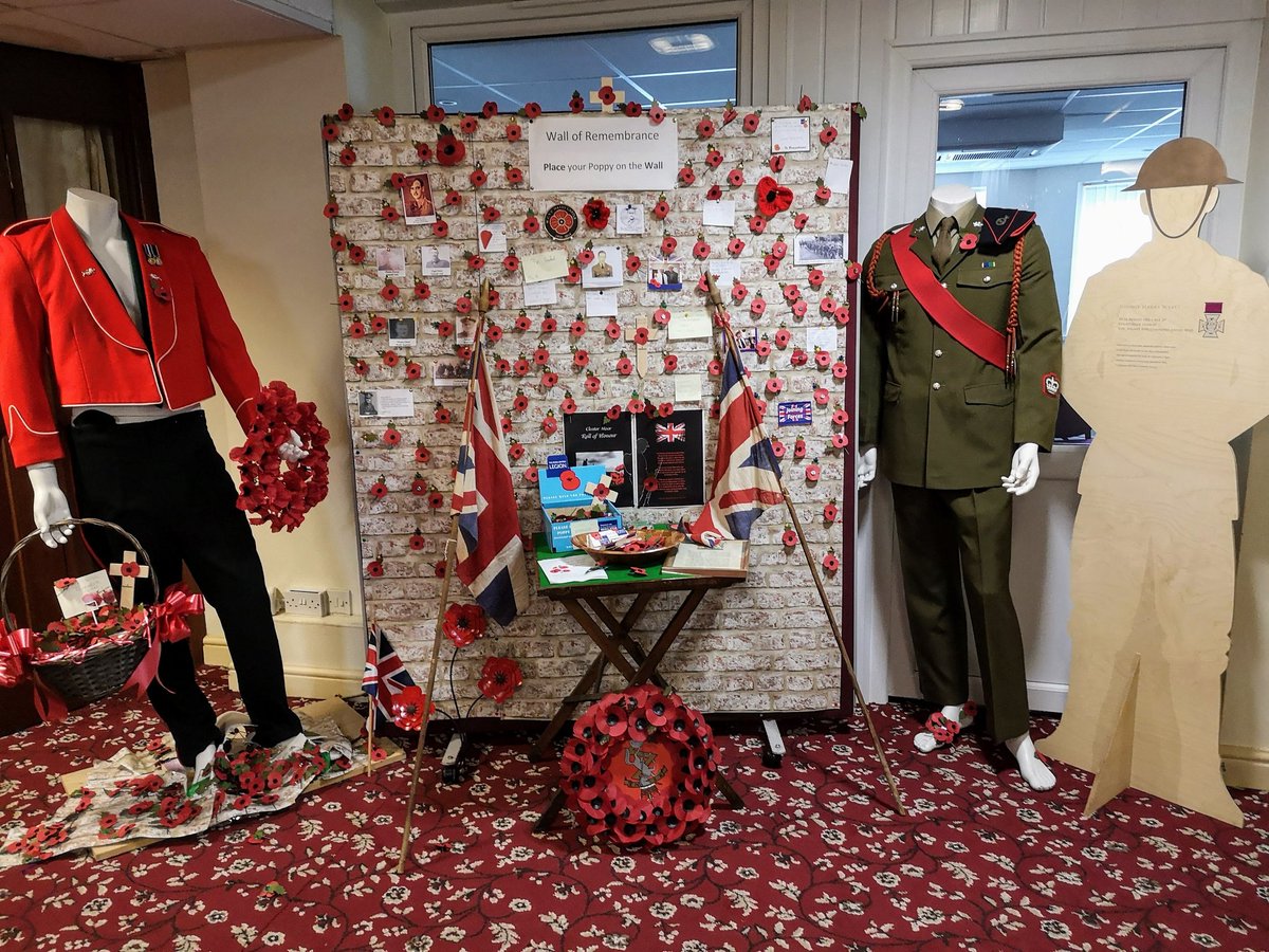 WilliamHenryMo3's tweet photo. Wall of remembrance on display at Cleator Moor civic Hall and masonic centre, https://t.co/QCUOuB0rfH