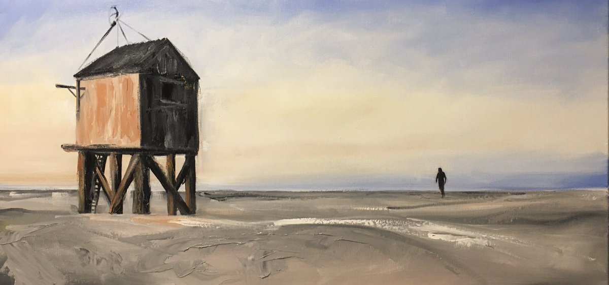 designbartsch's tweet photo. Huisje an het strand, Nederland. 80x40cm, oil on canvas
.
.

I’m tired, I’m ill,
but still
I got to paint
to kill
the hunger of my soul
.
.
#nederland
#strand
#holiday
#oilpainting https://t.co/aKEu6jHOdp