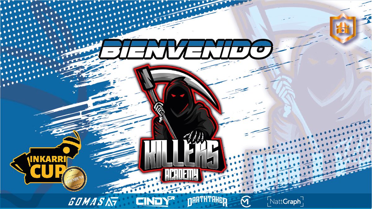 Inkarri_Cup's tweet photo. #CR INKARRI CUP 🏆 5TA EDICIÓN PREMIUM💎
⚔️ PRESENTACIONES⚔️
⚔️| KILLERS ACADEMY💀
🌎| COLOMBIA 🇨🇴
Damos la bienvenida a @ACAD_KILLERS, viene con sed de victoria ¡A Campeonar! 💎🏆🔥
#ClashRoyale #Supercell #Gaming #Notilt #Inkarri_Cup https://t.co/CswxqDjF1Q