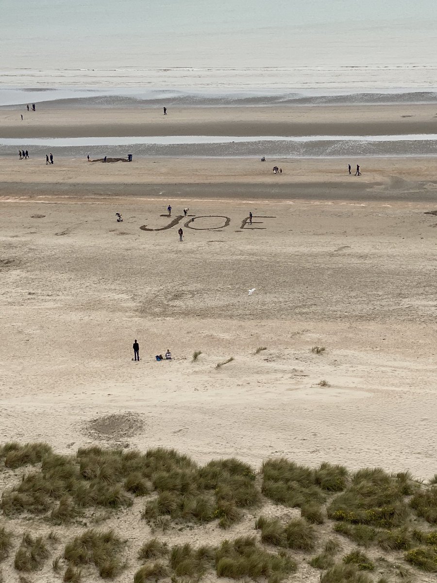 PHofstrossler's tweet photo. View from the balcony of my holiday home at the beachfront in Belgium: how local youth is deeply touched. @JoeBiden @KamalaHarris https://t.co/a4CBRd31I3