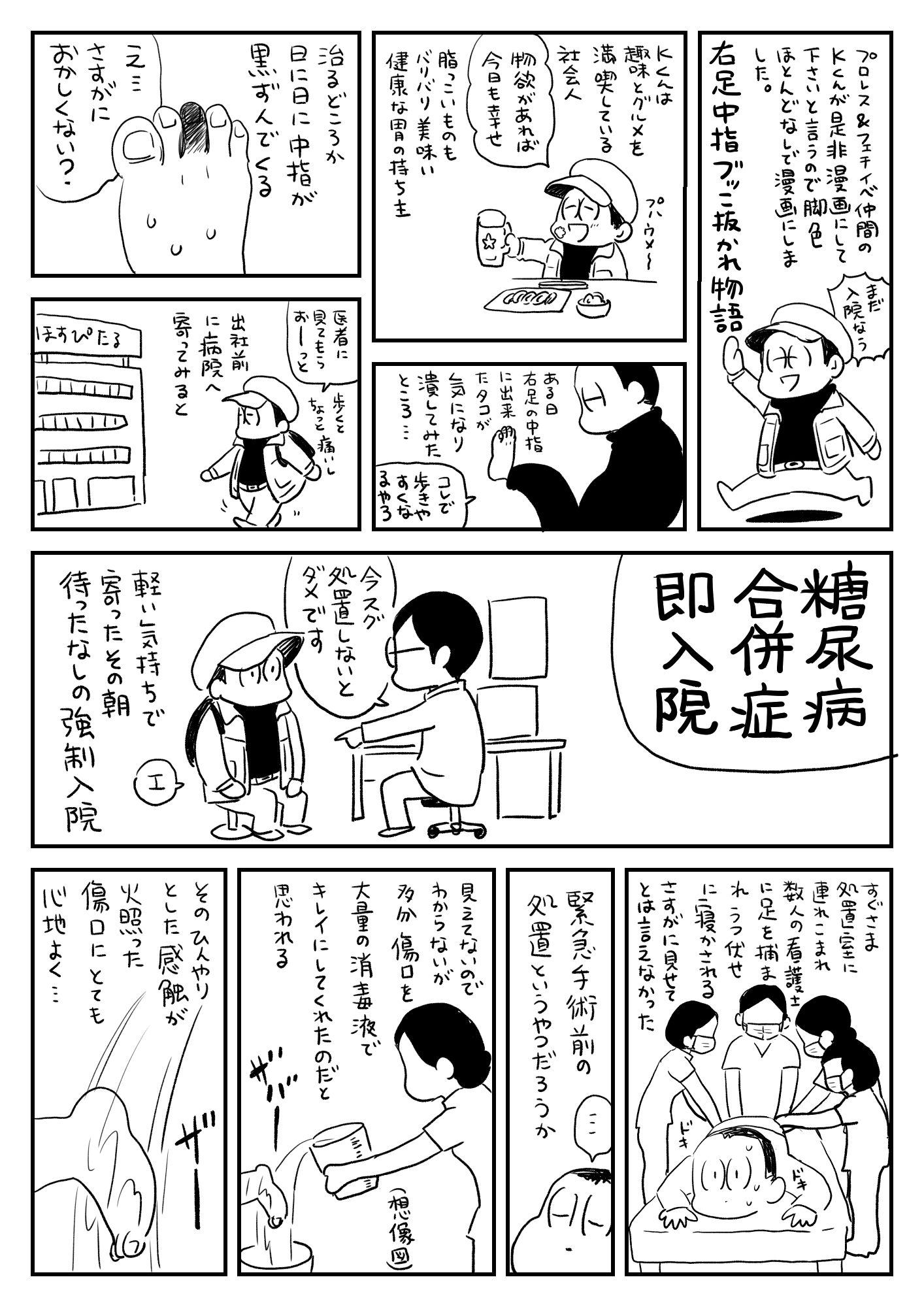 無自覚な糖尿病で指を切断された話 Cupeポスト