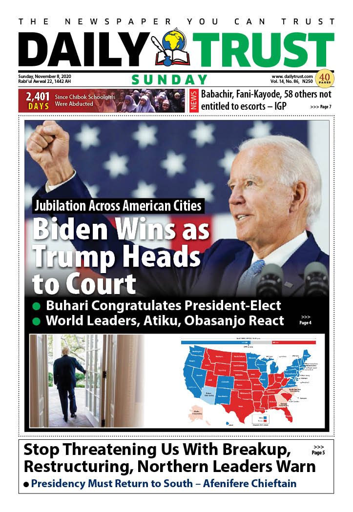 SND's tweet photo. Today's #Election2020 front pages from SND members around the world. #SNDelect #NewsDesign https://t.co/Y4XX9jYKzF