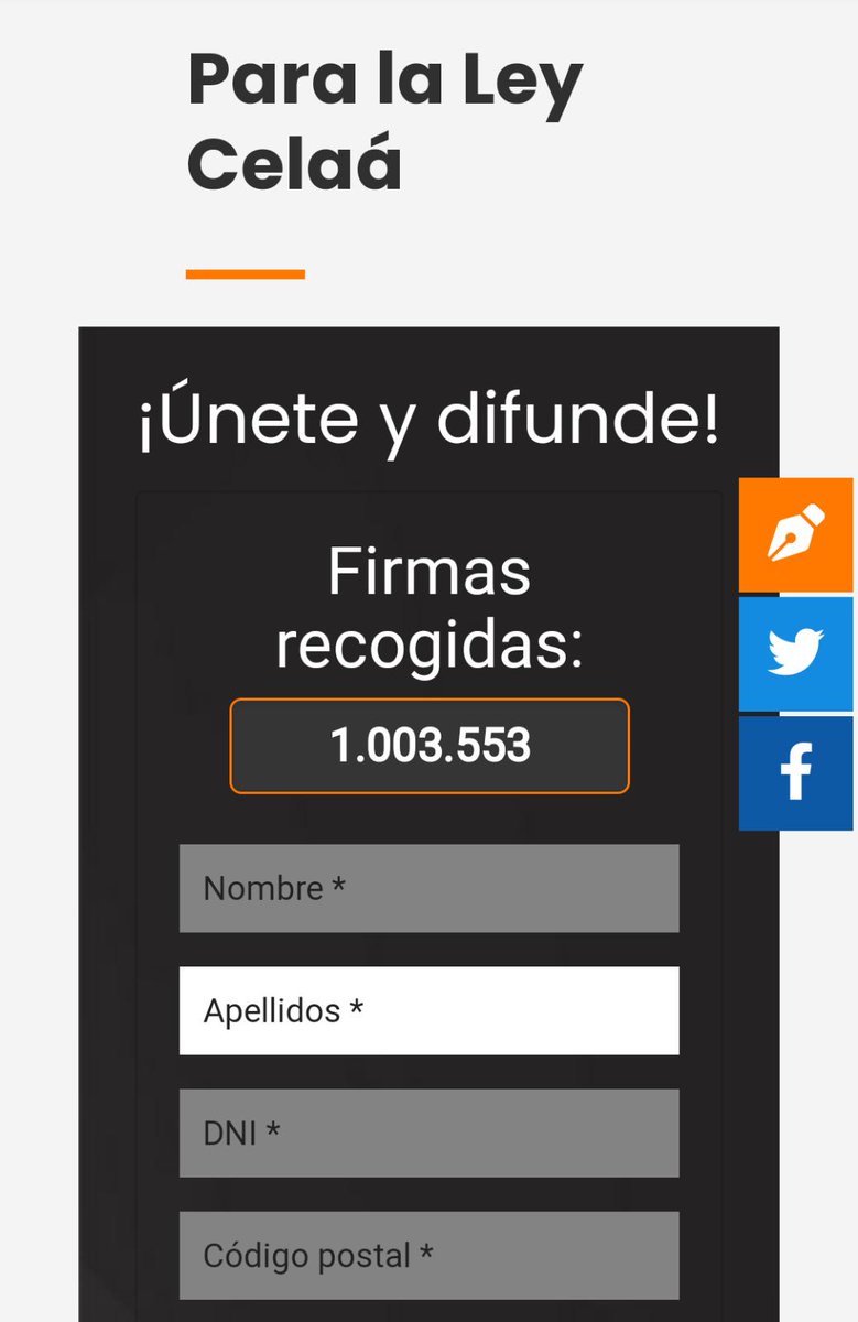 ecatolicas's tweet photo. ¡Más de 1️⃣0️⃣0️⃣0️⃣0️⃣0️⃣0️⃣ de personas defendiendo la libertad, la igualdad y la pluralidad! ¡Gracias! 🧡 #másplurales #StopLeyCelaá  ¡Seguimos! Si todavía no has firmado puedes hacerlo en https://t.co/BUbWtvOPAH https://t.co/JWJpw0Mbn6