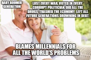 ..so in the end my Parents could have retired many years ago and lived very well in a small home with no worries. Instead they are aging and in poor health. They borrowed from the future to pay for the present just to be good Consumers. Excess for its own sake. THE END.