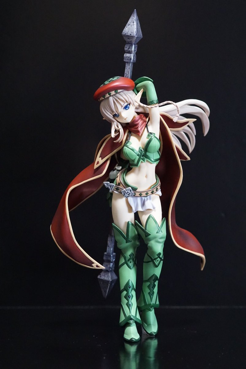 ヒグマ フィギュア垢 いいおっぱいの日 戦闘教官アレイン この撮影のためだけに 開封してみました D オモ写 Toyphotography フィギュア メガハウス Queensblade クイーンズブレイド アレイン