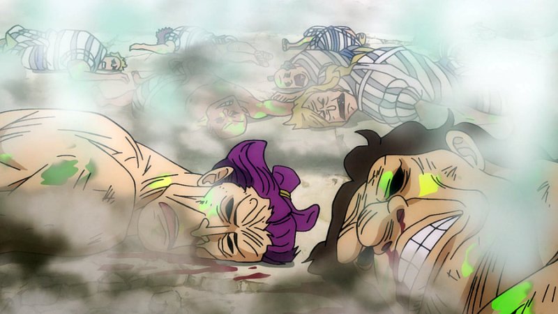 神城 カレン Onepiece 囚人たちの心が動き始めた時 ババヌキは巨大疫災弾を放とうとします しかし先回りしたルフィは ババヌキの腹の象の鼻を縛り 暴発させました かなり限界のルフィは ダイフゴーら残る看守を倒せと囚人たちに言います ようやく