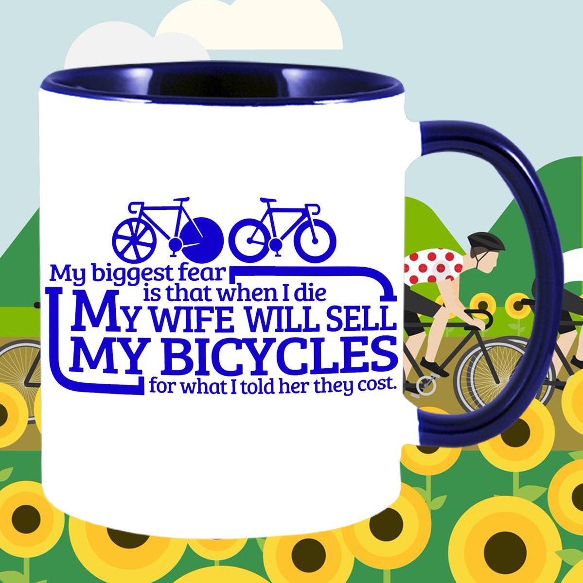 imartges's tweet photo. On your bike for #personalisedgift !! Tag a cyclist.
Or RT
To spread #christmasgifts ìdeas #mugs 

Better still tag a cycle club I can help them fundraise. https://t.co/ISxHexg40k