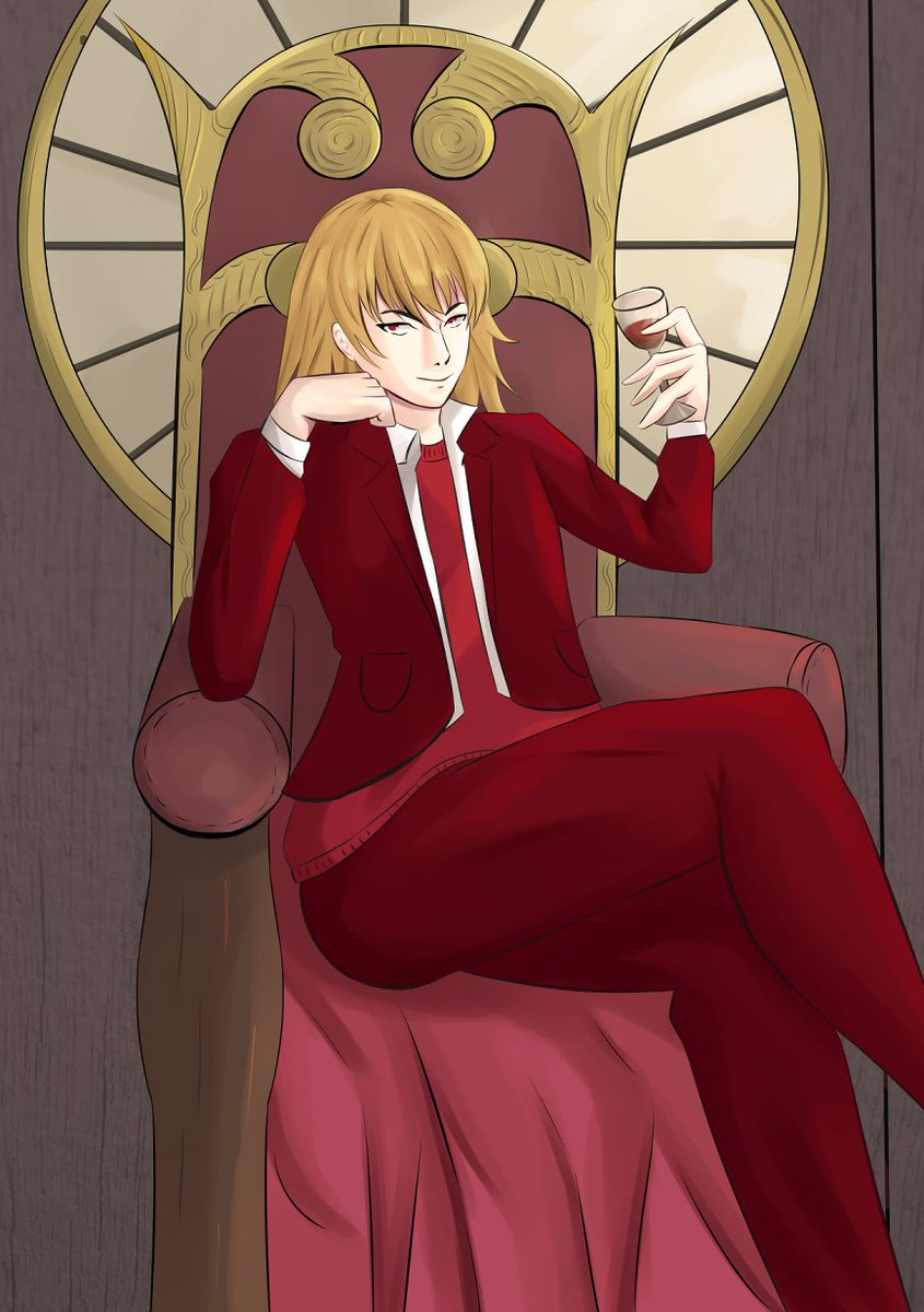 Pathogenus's tweet photo. It was finally time to draw my favourite level 5 ESPer. Sitting on a throne like a true #1.
#toaru #indexIII https://t.co/phVL10skcU