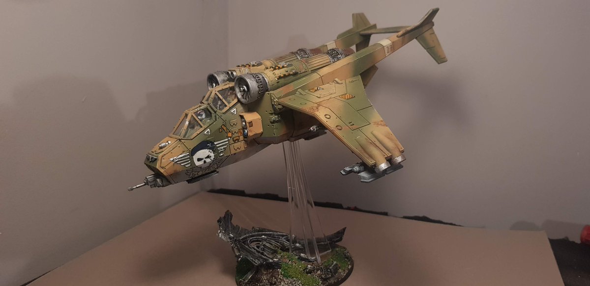 Just about finished a Valkyrie for the Scions squad. #40k #warmongers