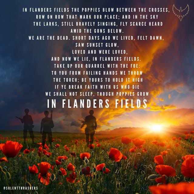 Remembrance Sunday
We will remember them