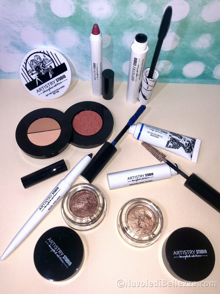 NuvoleBellezza's tweet photo. #Artistry Shangai Edition| Opinioni e Swatches #Amway #MakeUp #Mascara #MatitoniRossetto #MatitoniOmbretto #Ombretti #Palette #Primer #Recensioni #Review #Beauty #CollezioniMakeUp #MakeUp #Novità #Recensioni https://t.co/f6lsu7fBP3 https://t.co/3Mfu7Z5MfO