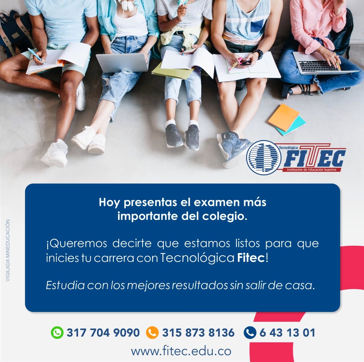 virtualfitec's tweet photo. #Icfes #Colombia https://t.co/IqBfzPR8Dj
