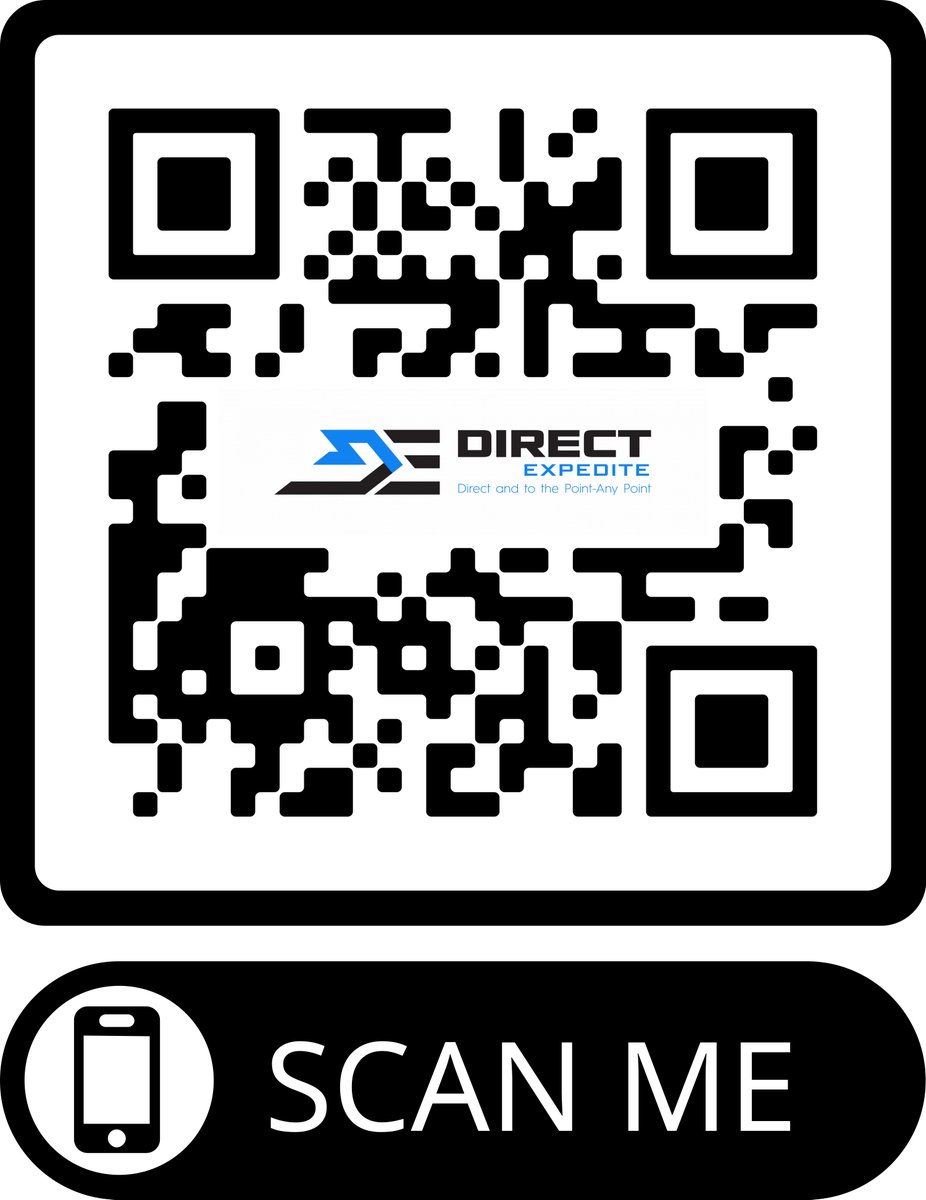 DirectExpedite's tweet image. Ground Expedite Freight Rate Quotes in about 15 Seconds (with Guaranteed Capacity) from your Mobile Device? Yes! 

Point your phone's camera to the QR code to start - or from your desktop go to:

lnkd.in/dHUF5r6  

#freight #trucking #logistics #transportation